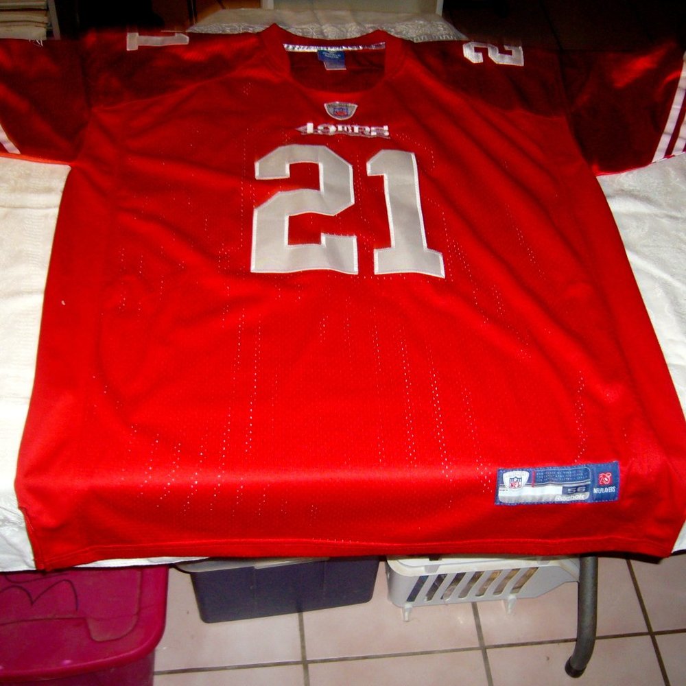 Official NFL Frank Gore signed 49er jersey